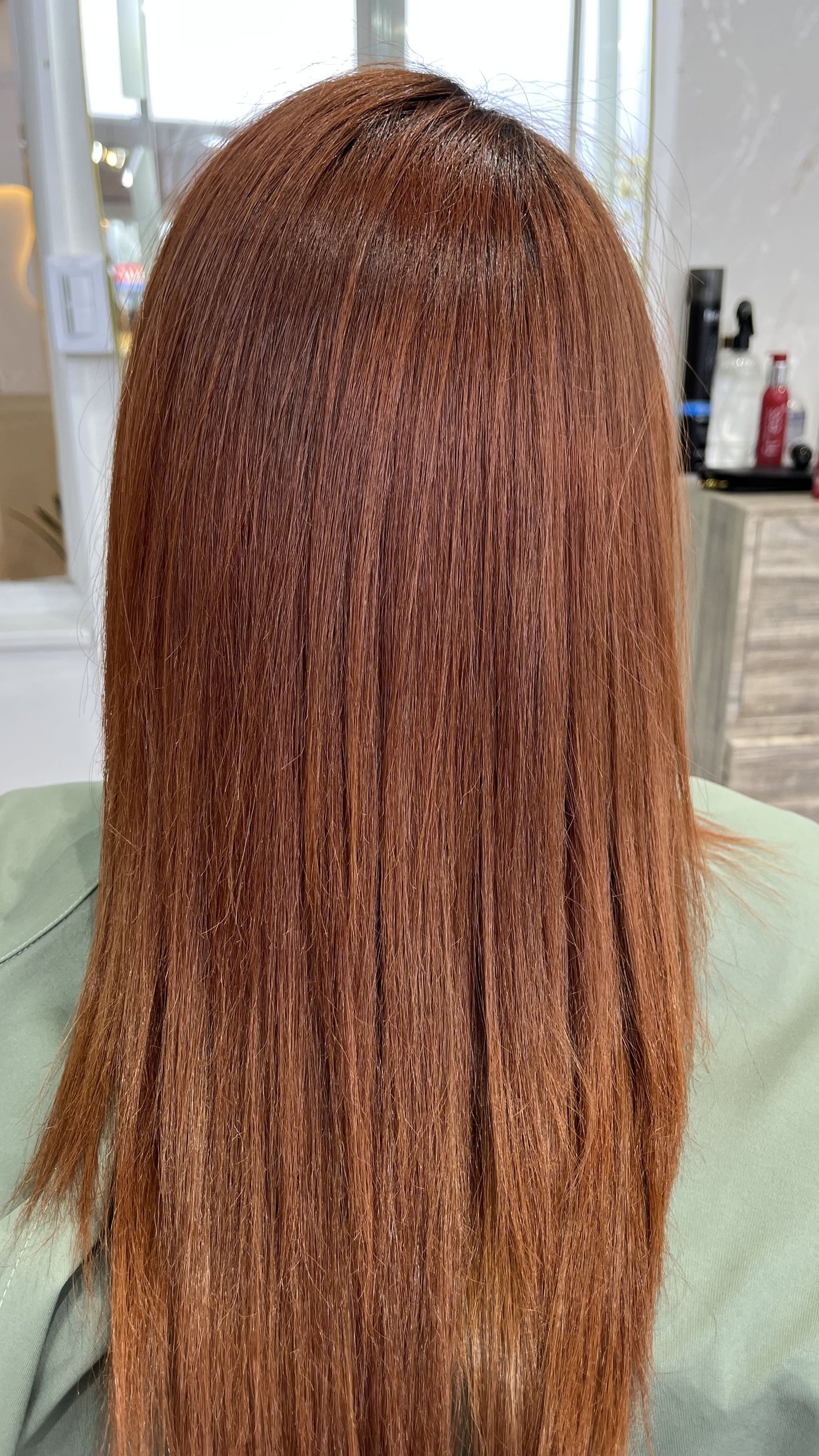 Después de tratamiento capilar caso 1 en Zénika Beauty Studio